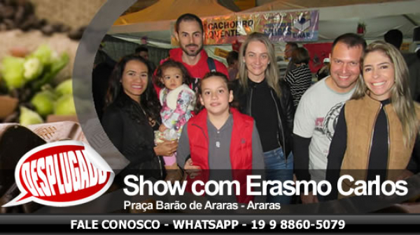 14/07/2019 - Festival Café &amp; Chocolate com Erasmo Carlos