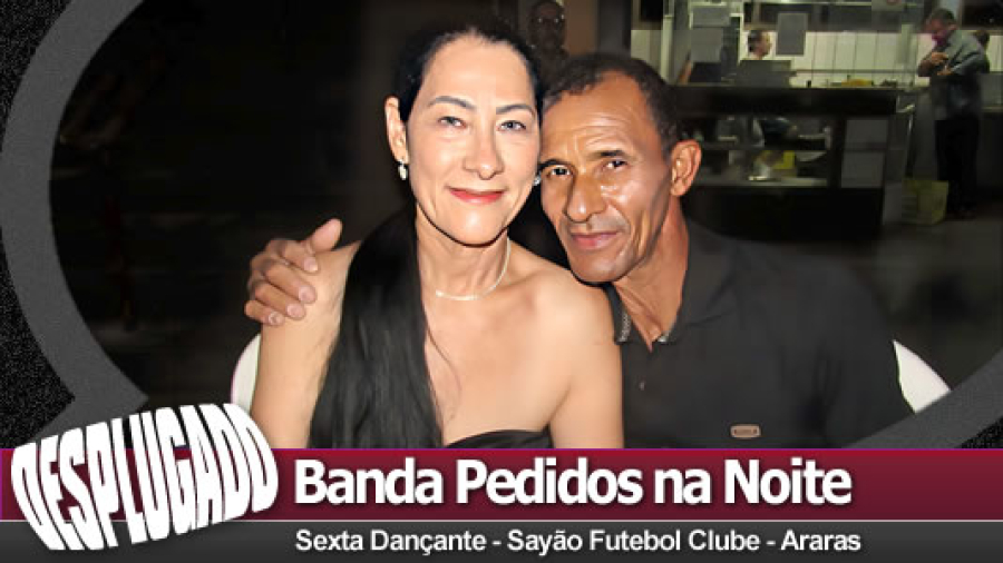 10/11/2023 - Sexta Dançante com a Banda Pedidos na Noite