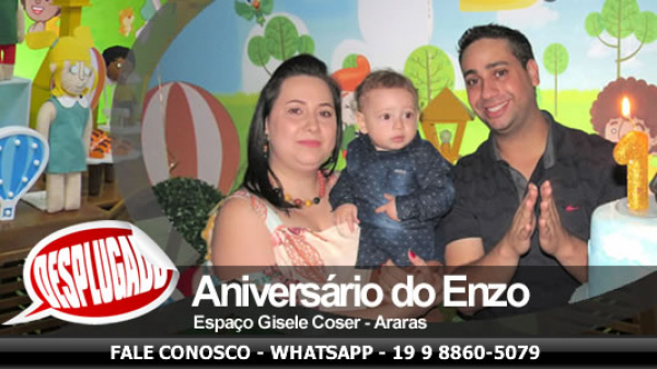 24/08/2019 - Aniversário do Enzo