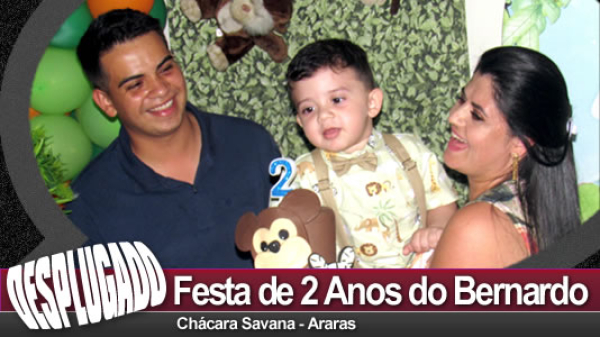 21/01/2023 - Aniversário de 2 Anos do Bernardo