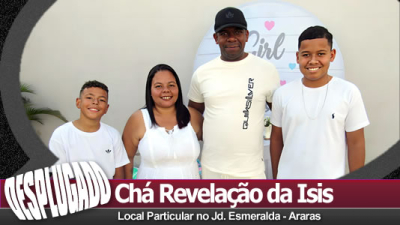 13/07/2025 - Chá Revelação da Isis