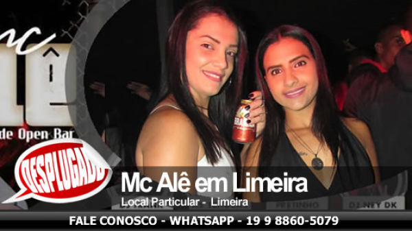 28/09/2019 - Mc Alê em Limeira