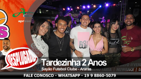 09/11/2019 - Tardezinha 2 Anos - Sacode Araras