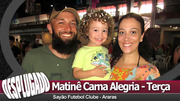 13/02/2024 - Matinê Carna Alegria com a Banda Sambahia