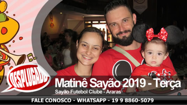 05/03/2019 - Matinê Carna Sayão 2019 - Terça